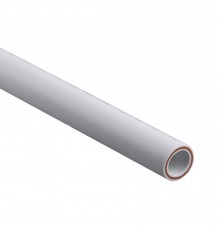Труба Kalde PPR Fiber PIPE d 40 mm PN 20 зі скловолокном(біла) 