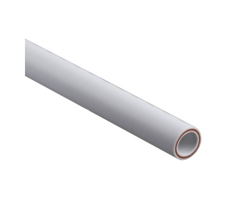 Труба Kalde PPR Fiber PIPE d 25 mm PN 20 зі скловолокном(біла) 
