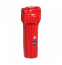 Червоний корпус фільтру для гарячої води 1