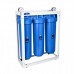Потрійна система корпусів Big Blue 20 в металевій рамці Aquafilter HHBB20B