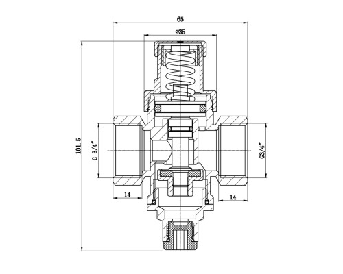 Редуктор SD Forte 3/4