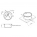 Кухонна мийка Lidz D510/200 MAR-07 (LIDZMAR07D510200)