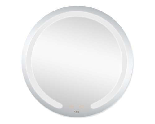 Дзеркало Qtap Mideya 600х600 (DC-B802) з LED-підсвічуванням та антизапотіванням QT2078B802W