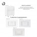 Комплект Qtap Scorpio 710х825х460 White тумба підлогова + раковина урізна Qtap Scorpio QT1471TNВ7013070CW