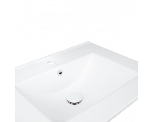 Комплект Qtap Tern 600х580х437 White тумба підвісна + раковина урізна QT1772TPL6013060CW