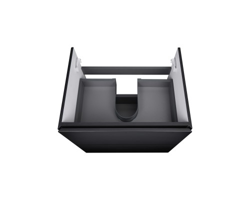 Тумба підвісна Qtap Tern 600х580х437 Matt black QT1774TPL602MB