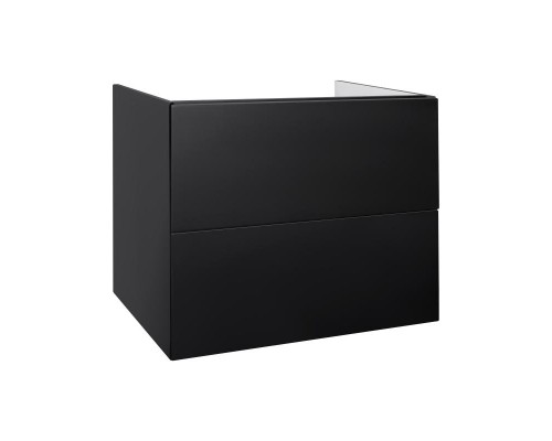 Тумба підвісна Qtap Tern 800х580х437 Matt black QT1773TNL802MB