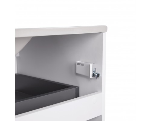 Комплект Qtap Tern 700х580х437 White тумба підвісна + раковина урізна QT1772TPL7013070CW