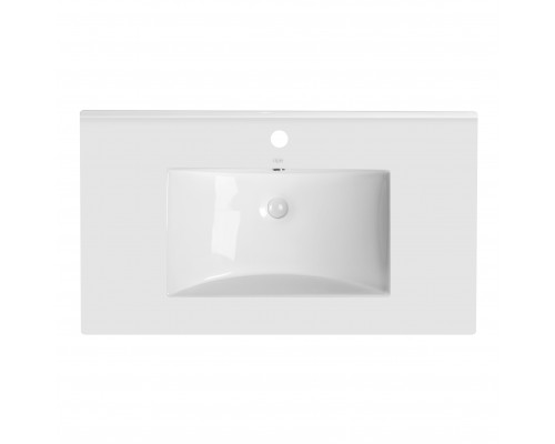 Комплект Qtap Tern 800х580х437 White тумба підвісна + раковина урізна QT1772TPL8013080CW