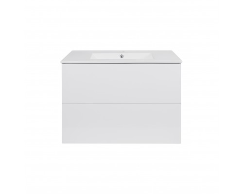 Комплект Qtap Tern 800х580х437 White тумба підвісна + раковина урізна QT1772TPL8013080CW