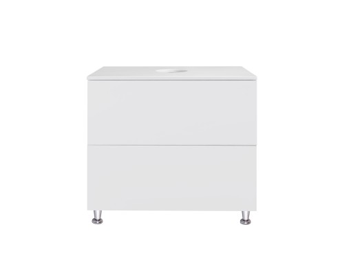 Тумба підлогова Qtap Tern 800х616х469 White зі стільницею QT1780TNL801W