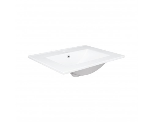 Комплект Qtap Tern 600х580х437 White тумба підвісна + раковина урізна QT1772TPL6013060CW