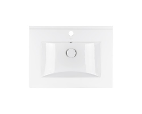 Комплект Qtap Tern 600х725х437 White тумба підлогова + раковина урізна QT1771TNL6013060CW