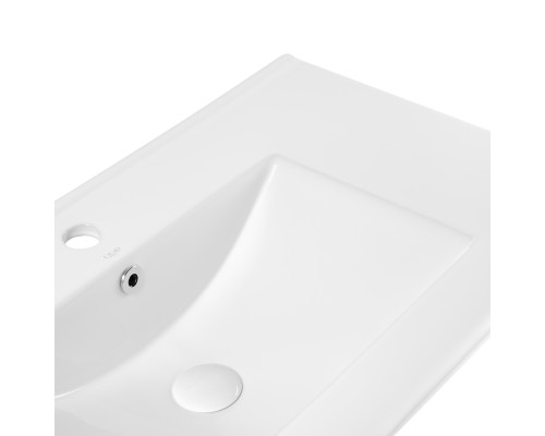 Комплект Qtap Tern 800х725х437 White тумба підлогова + раковина урізна QT1771TNL8013080CW