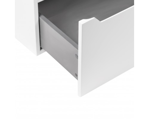 Комплект Qtap Scorpio 710х585х460 White тумба підвісна + раковина урізна QT1472TPВ7013070CW