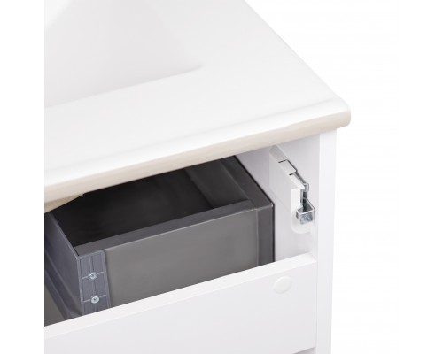 Комплект Qtap Scorpio 710х585х460 White тумба підвісна + раковина урізна QT1472TPВ7013070CW
