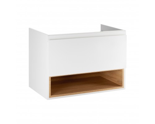 Тумба підвісна Qtap Robin 800х580х437 White/Whitish oak QT1374TPВ8001WWO