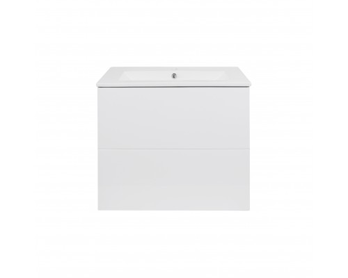 Комплект Qtap Tern 600х580х437 White тумба підвісна + раковина урізна QT1772TPL6013060CW