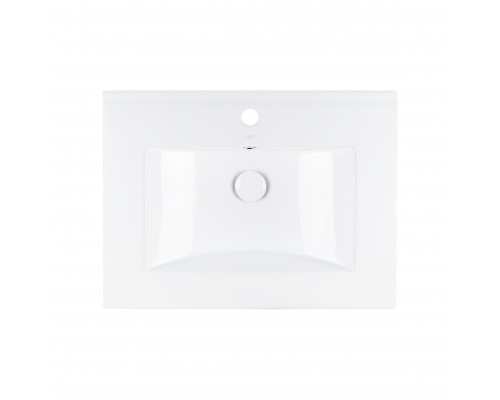 Комплект Qtap Tern 600х580х437 White тумба підвісна + раковина урізна QT1772TPL6013060CW