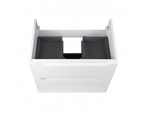 Комплект Qtap Scorpio 710х585х460 White тумба підвісна + раковина урізна QT1472TPВ7013070CW