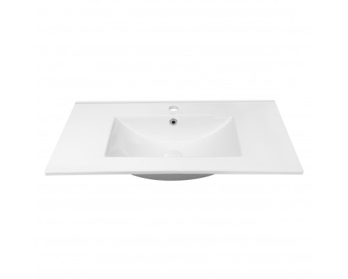 Комплект Qtap Tern 800х580х437 White тумба підвісна + раковина урізна QT1772TPL8013080CW