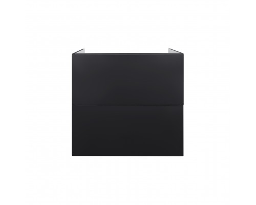 Тумба підвісна Qtap Tern 600х580х437 Matt black QT1774TPL602MB