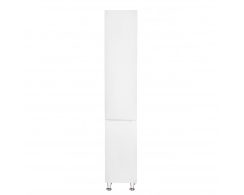 Пенал підлоговий Qtap Scorpio 350х1900х300 White з кошиком для білизни QT1475PN1901KRW