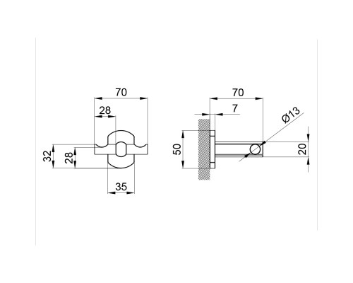 Гачок Qtap Liberty CRM 1154