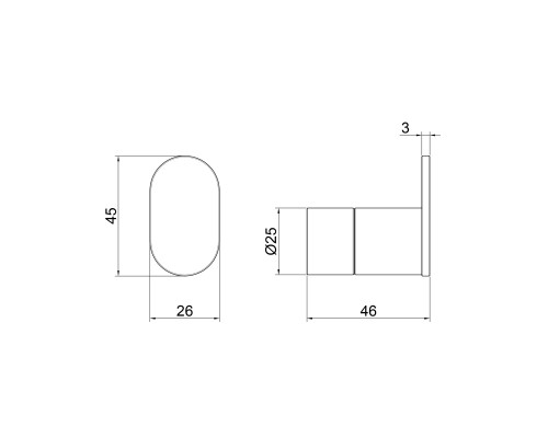 Гачок Qtap Hacek 1102103C