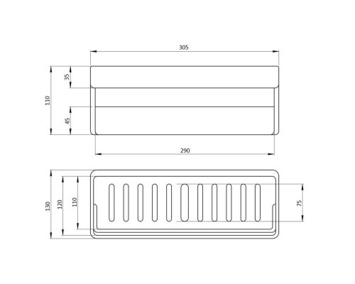 Полиця Qtap PL02