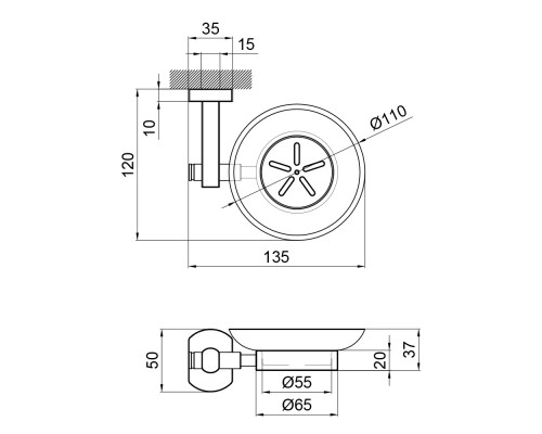 Мильниця Qtap Liberty BLM 1159