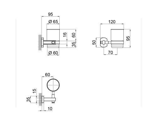 Склянка Qtap Liberty CRM 1158