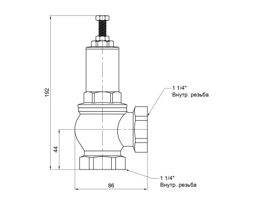 Запобіжний клапан Icma 1