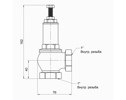 Запобіжний клапан Icma 1