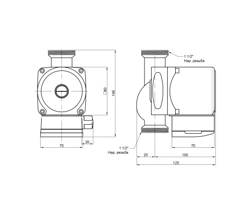 Насос Grundfos Icma 25/60 №P321