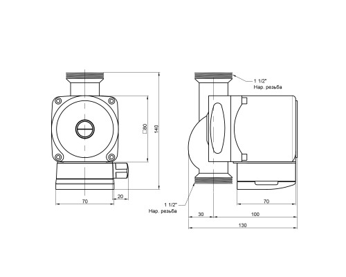 Насос Grundfos Icma 25/40 №P320