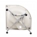 Душова кабіна Lidz Latwa SC90x90.SAT.HIGH.FR, скло Frost 4мм