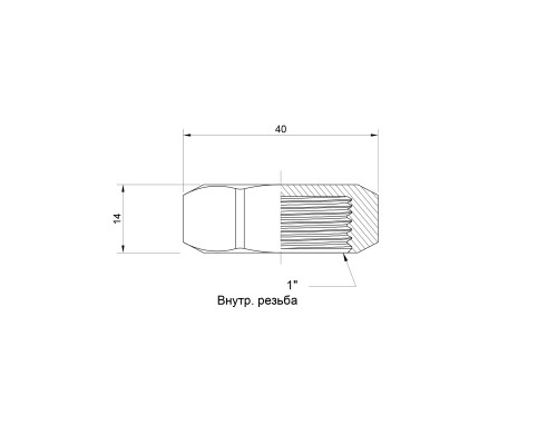 Заглушка Icma 1