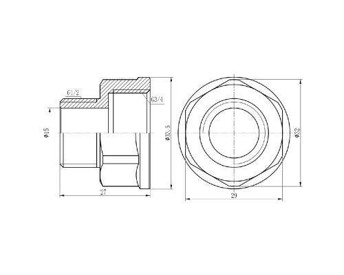 Перехід SD Forte 3/4