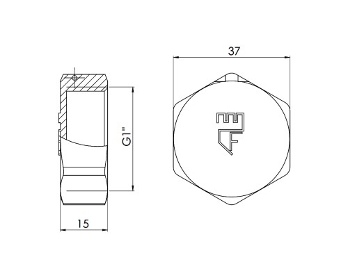 Заглушка SD Forte 1