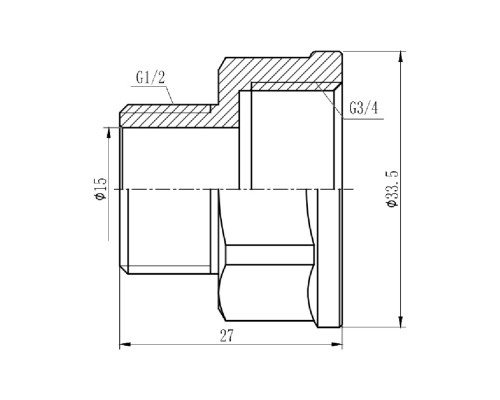 Перехід SD Forte 3/4