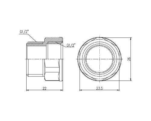 Перехід SD Forte 1/2