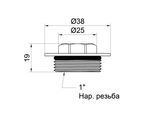 Заглушка Icma 1