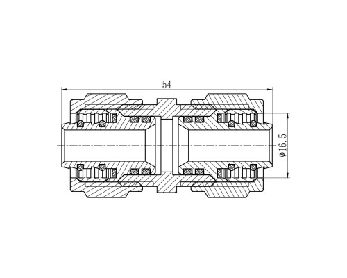 Муфта обтискна SD Forte 16 SF170W1616