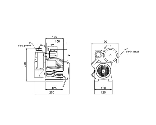 Насосна станція Thermo Alliance PZB450A 0,55 кВт