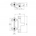 Змішувач термостатичний для ванни Qtap Inspai-Therm CRMT300800