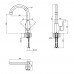 Змішувач для кухні Qtap Optima CRM 007