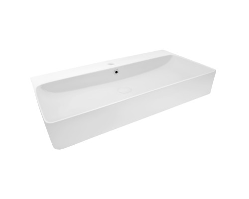 Раковина Qtap Nando 800х415х155 White з донним клапаном QT1211K419W