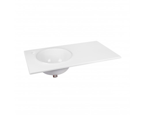 Раковина Qtap Virgo 800х460х300 White з донним клапаном QT1811FL8130ALLW