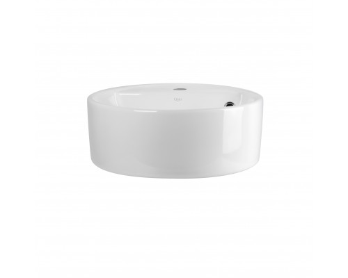 Раковина-чаша Qtap Swan 425х435х195 White з донним клапаном QT1611A005W